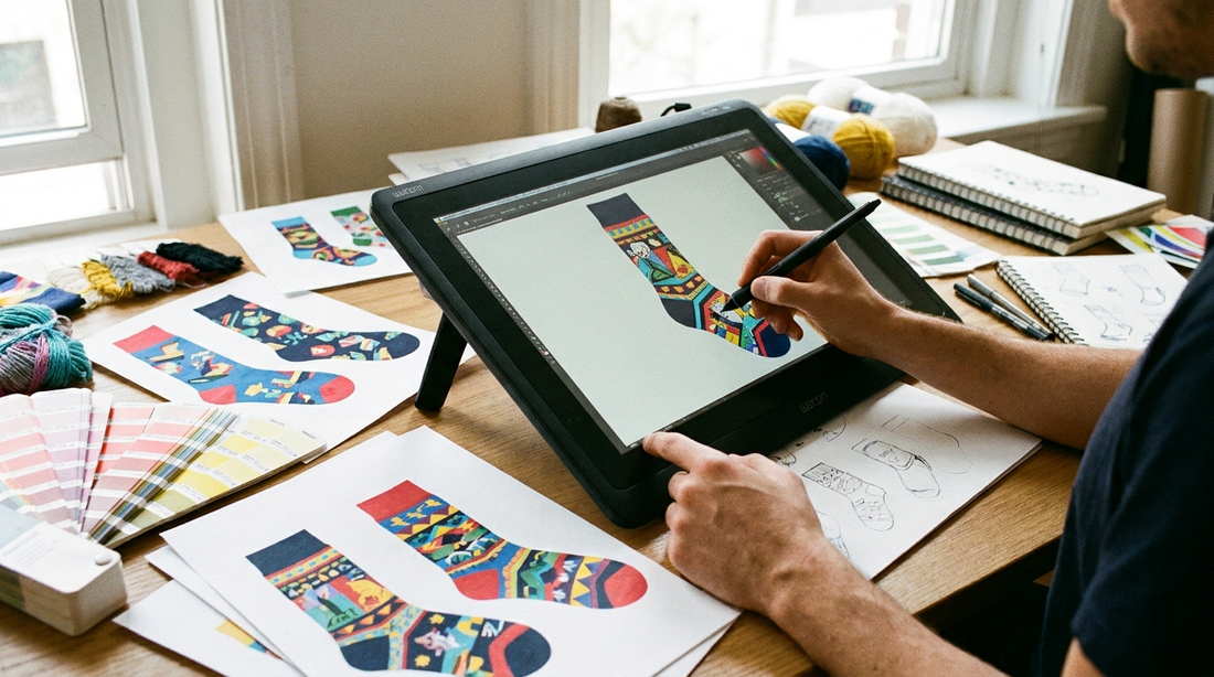 How to Design Custom Socks That Sell