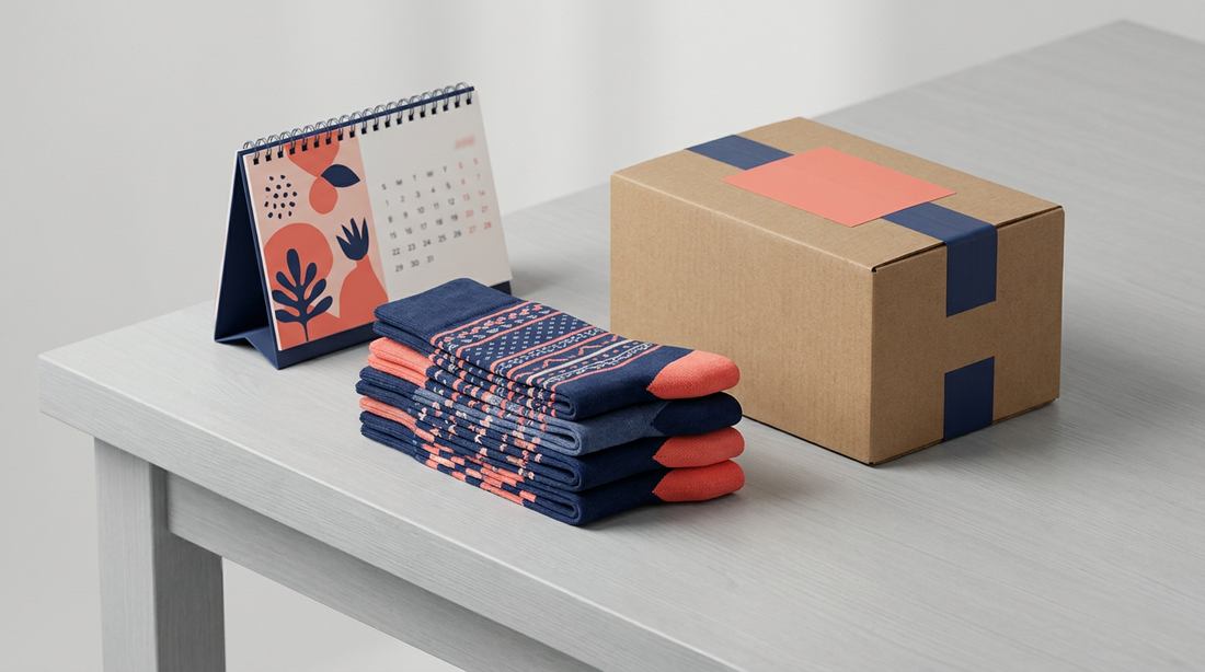 Custom Branded Socks for Marketing Agencies & Swag Programs